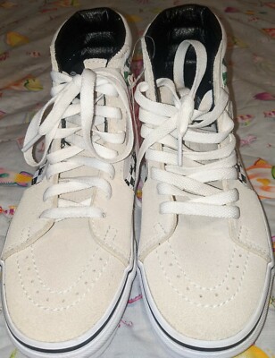 sk8 hi checker floral