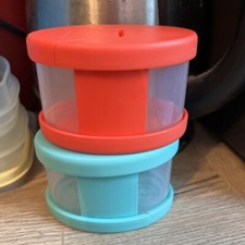 Tupperware - 2 Orient-Express-Gewürzbehälter 125 ml Mintgrün - Rarität