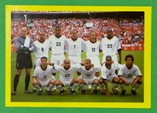 2002 Navarrete Korea Japan World Cup FIFA Face STICKER #206 UNITED STATES TEAM