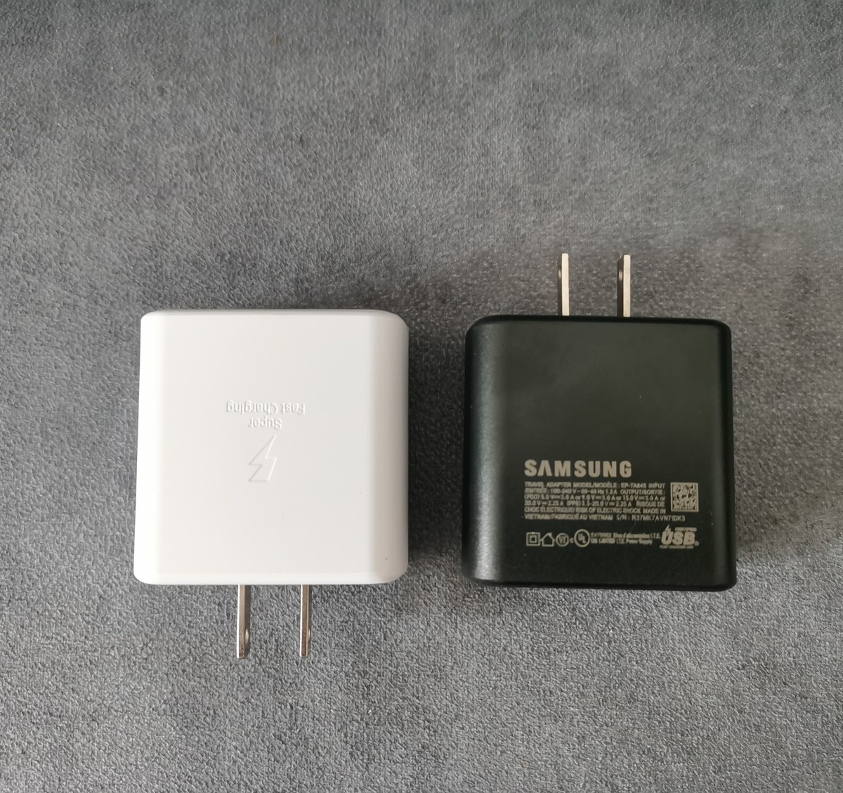 Samsung Galaxy S24 S24+ S24 Ultra 45 Watt Super Fast Wall Charger