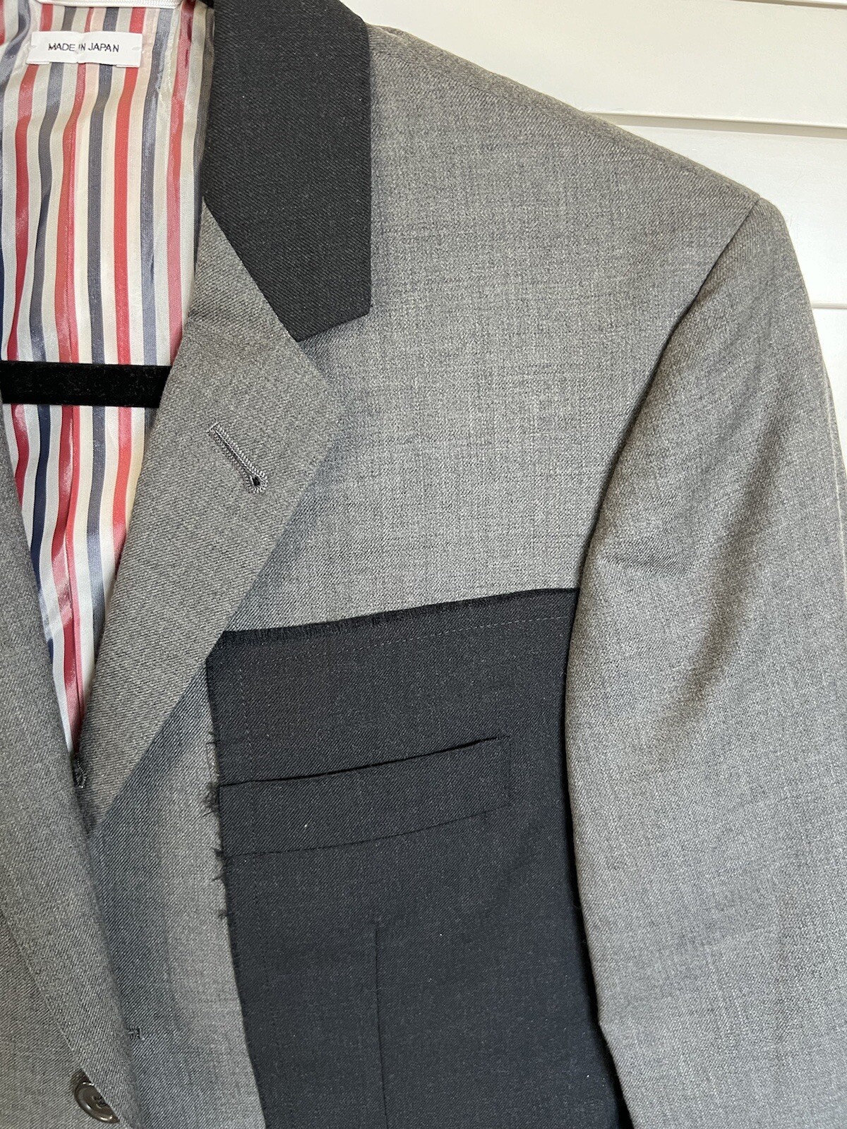 Thom Browne Patchwork Blazer Jacket Coat 0 - image 2