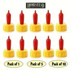 Pritchard Teat Screw on - Pack of 1 5 or 10 Pritchard Teats - Lamb Kid Alpaca