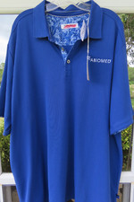 Tommy Bahama Island Zone Mens Blue Marlin Pullover Polo Shirt XXL 2XL NWT NEW