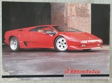 Lamborghini Diablo & Diablo VT Leaflet / Brochure c.1991