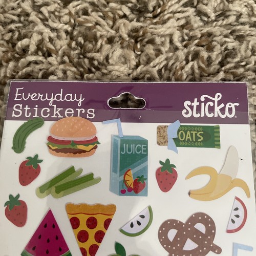 Food Stickers | Junk Food Stickers | Snack Time Labels - 46 Pcs (nm5238549) - Picture 3 of 3