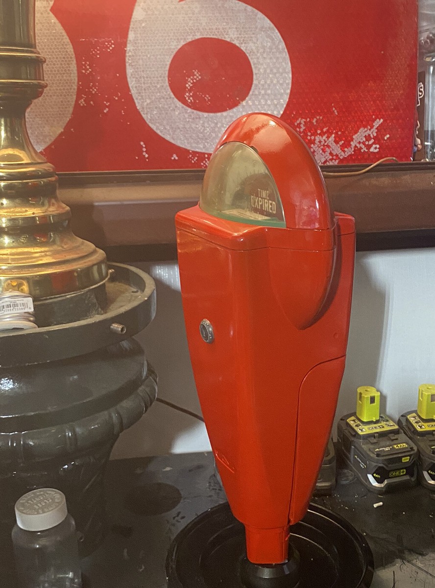 Vintage Duncan Parking Meter Working, Duncan 60 original Red Vintage Duncan Parking Meter Working, Duncan 60 original Red