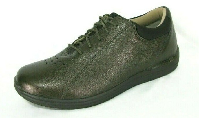 Drew Tulip Shoes 10.5N Comfort Flat Oxford Orthotic Brown 