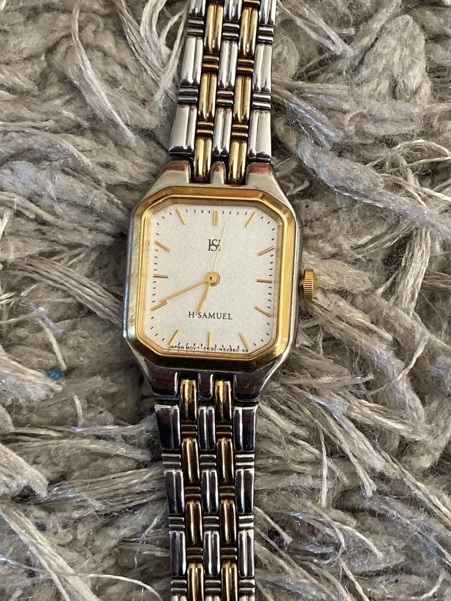 H samuel gold watches ladies 2025