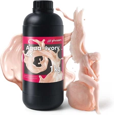 3D Printer Rapid Resin [Aqua-Ivory 4K], 405Nm LCD Uv-Curing Standard Photopolyme