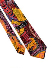 Hermes Tie. Exclusive Collection. Scarf Print. Made In France. Authentic.