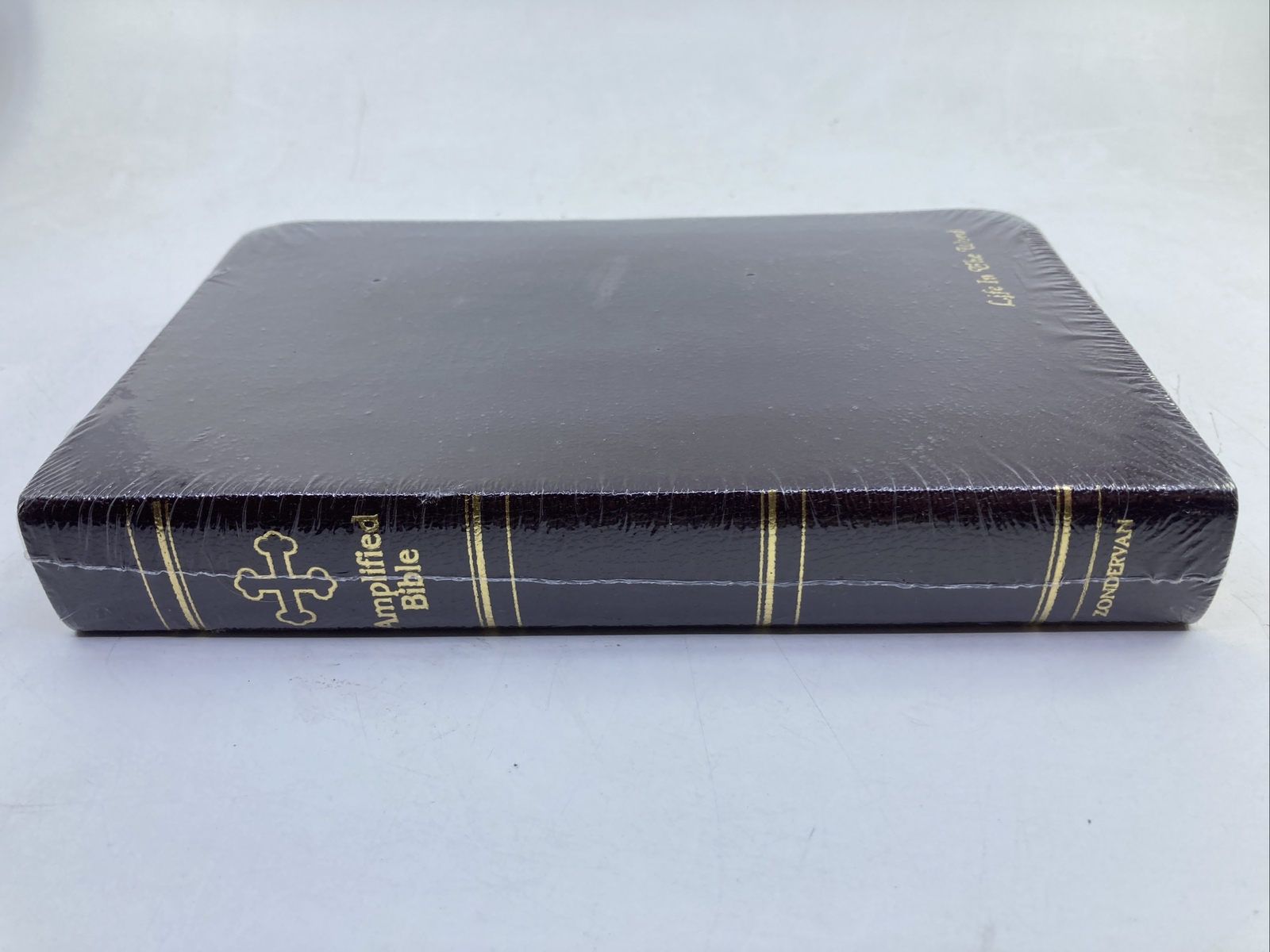 Zondervan 1987 Amplified Bible Classic AMP AMPC Bg Bonded Leather New