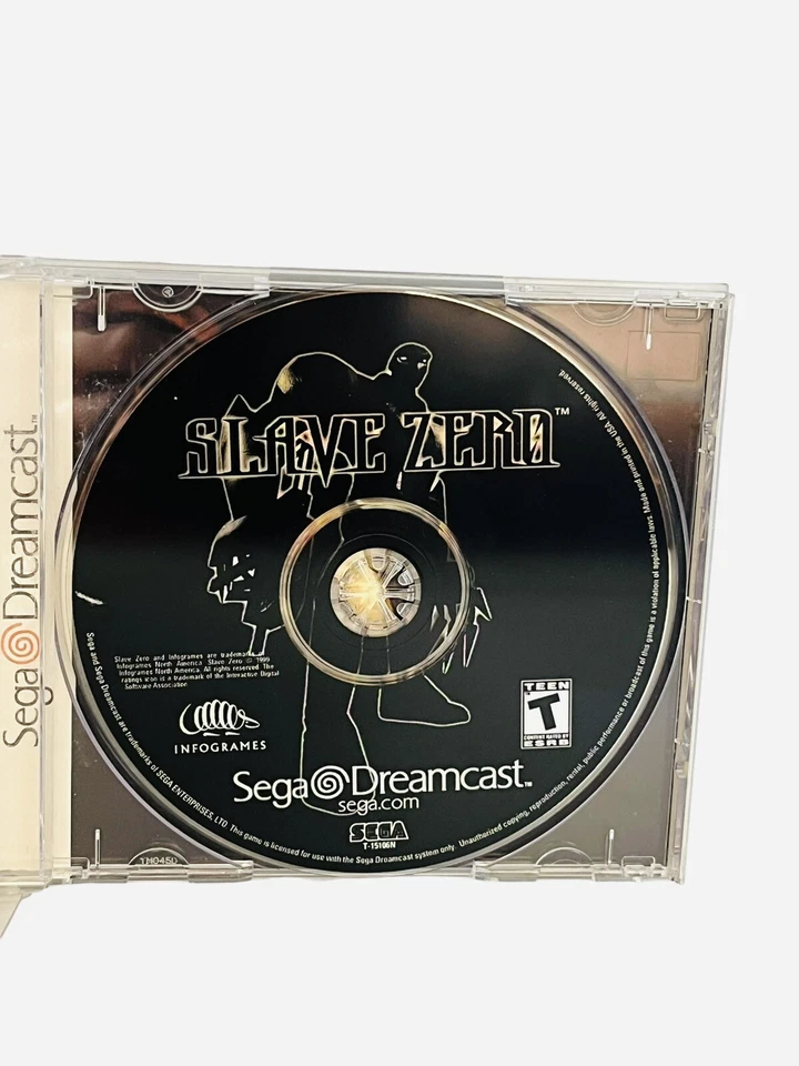 Slave Zero Dreamcast Game Sega CIB W/ Registration Card Vintage TPS Shooter Fun - Image 2 of 4
