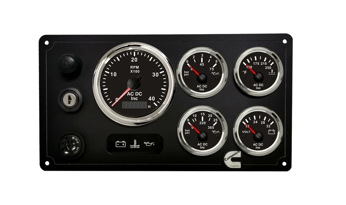 Boat Engine Gauges
