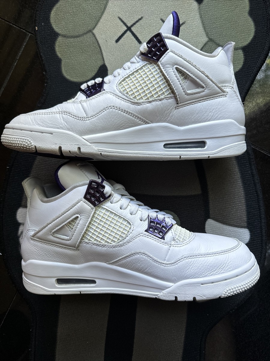 Air Jordan 4 Retro ホワイト/ブルー サイズ10 Amazon.com | Air Jordan 4 Retro - 308497 117 | Basketball