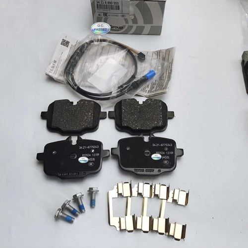 New Front & Rear Brake Pads for Blue Caliper BMW X3 X4 X5 X7 FREE - Picture 2 of 10