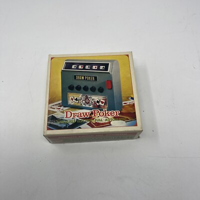 Vintage Waco Cordless Electric Full Automatic Draw Poker Japan 1971