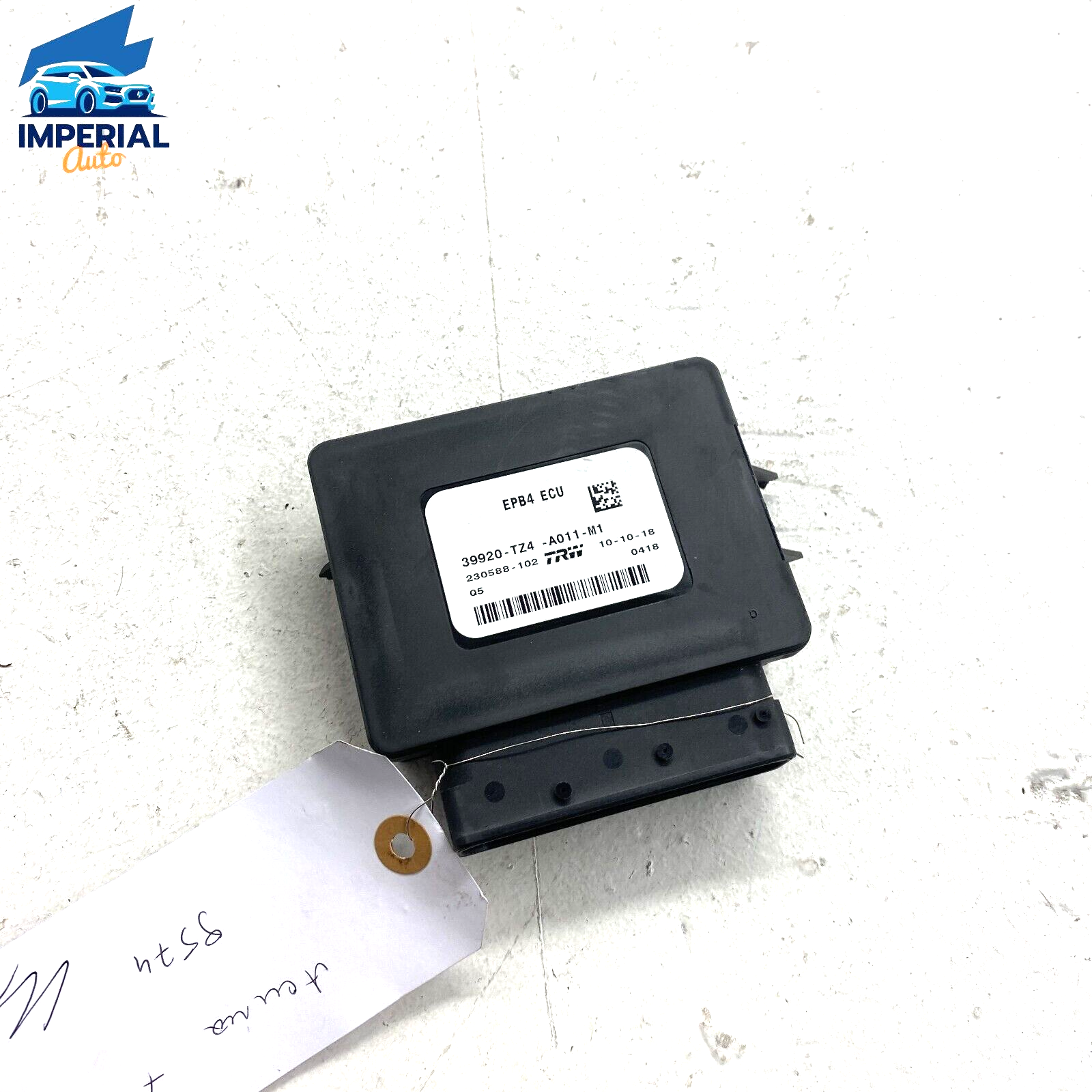 1520 ACURA TLX PARKING BRAKE CONTROL MODULE EPB UNIT OEM 39920TZ4