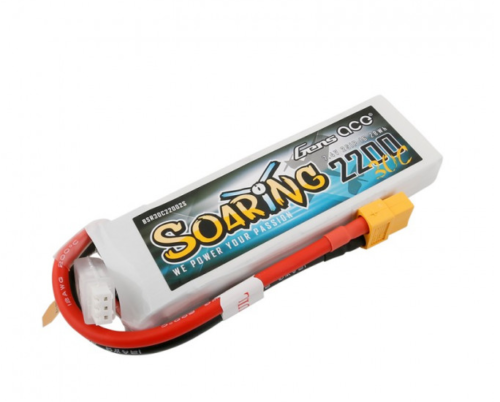 Batteria LiPo Soaring | 2s  | 7,4V | 2200 mAh | 30C | Gens Ace | XT60 - Picture 1 of 1