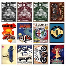 Car/Motorbikes Retro Metal Signs/Plaques Man Cave,Novelty Gift, Man Cave, Garage