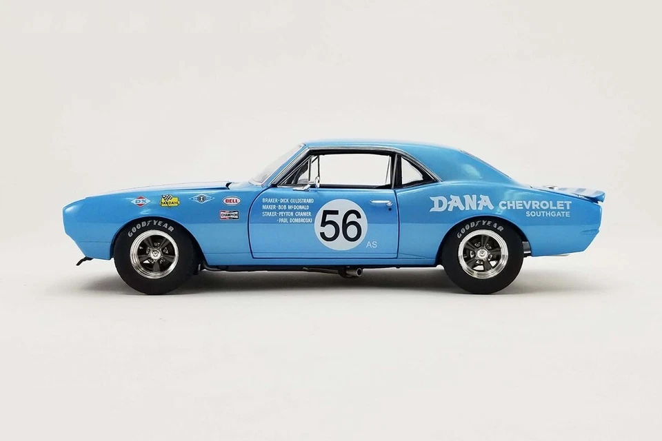 GMP 1967 Chevrolet Trans Am Camaro Z/28-#56 Dana Chevrolet Southgate 1/18. 18972 - Immagine 3 di 4