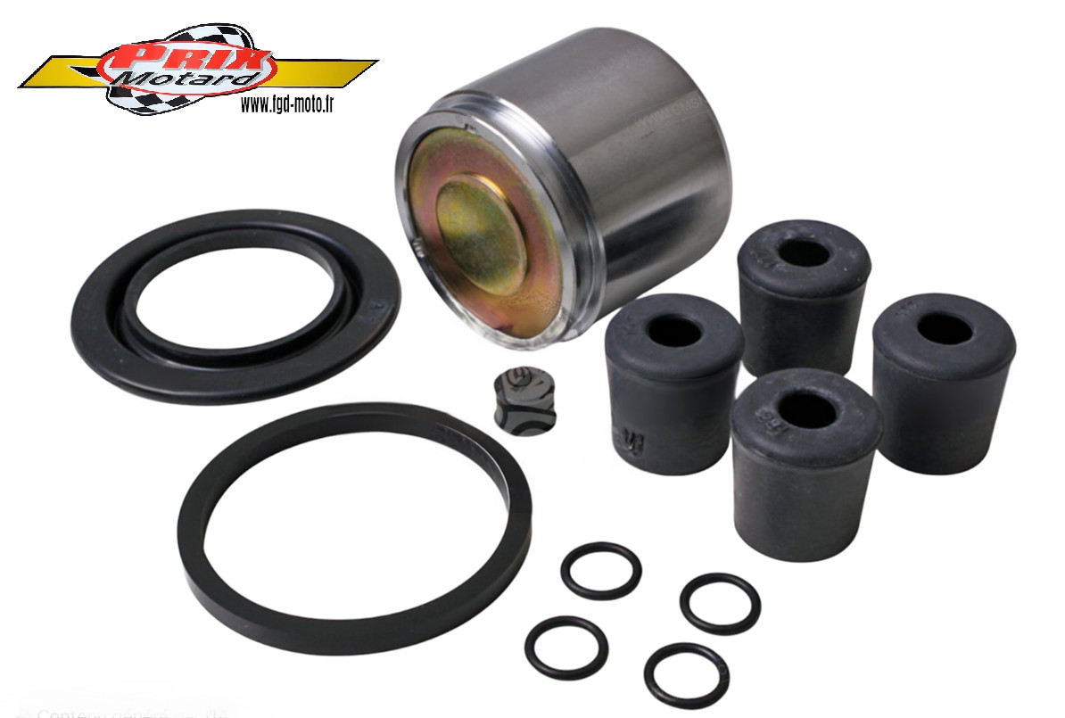 Piston d'étrier de frein avant en acier inoxydable et joints neufs pour Suzuki GT 750