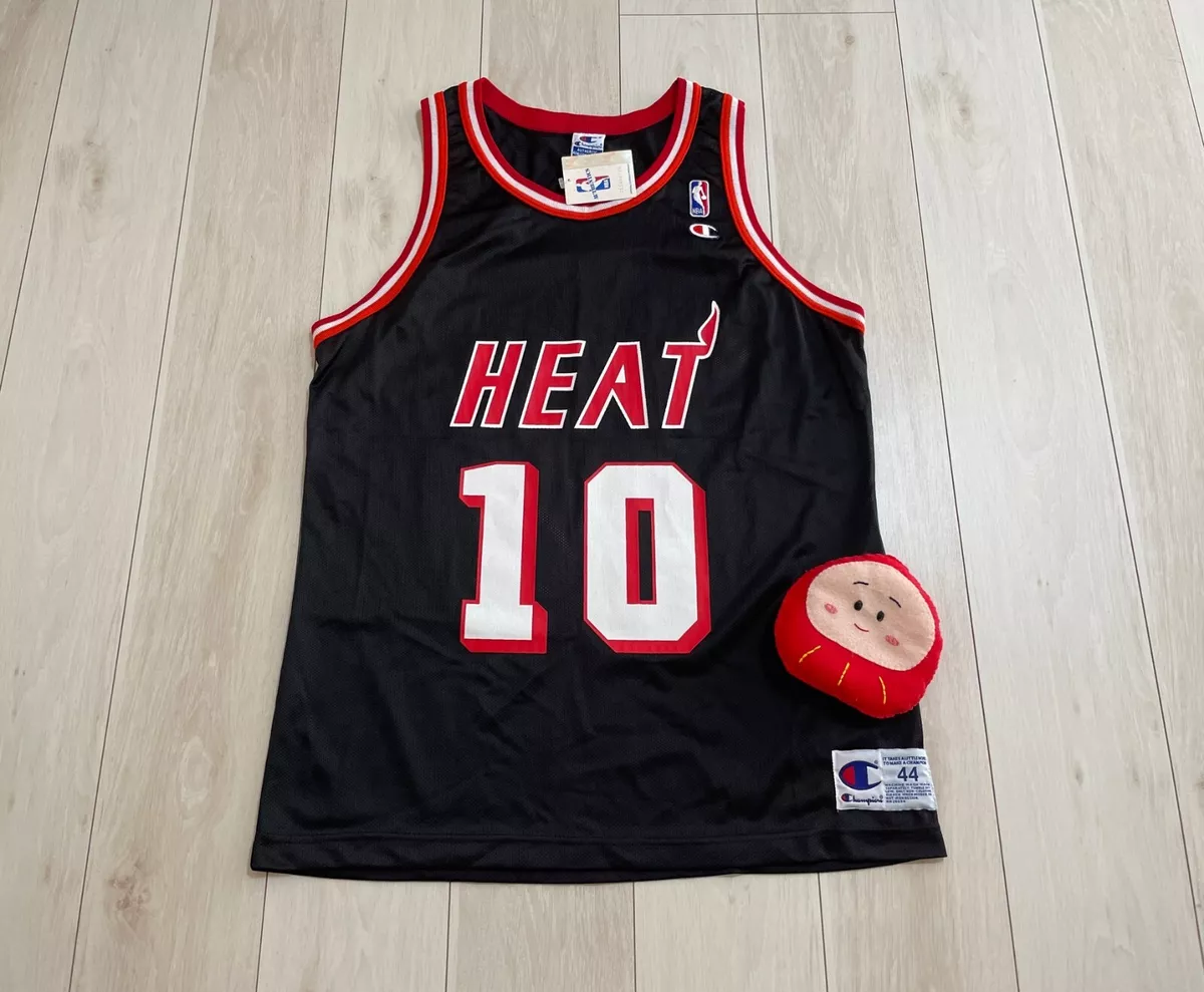 NWT! Vintage Tim Hardaway #10 Miami Heat Champion Signed NBA Jersey 90’s  Size 44