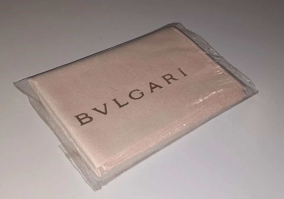 Bvlgari Panno Marrone Chiaro per Pulizia Occhiali Originale Bvlgari - Imagen 3 de 4