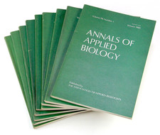 Annals Of Applied Biology 1980 Vol. 94 95 96 ...
