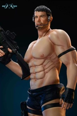 Preorder BM Studio Resident Evil Chris Redfield 1/6 18+ Statue Sammelfigur