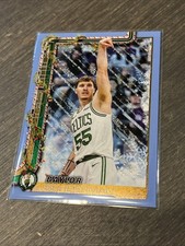 2025-26 Topps Holiday - Baylor Scheierman #H5 Holiday Light Blue & White Glitter