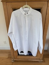 MENS 2XL BUNAD FESTDRAKT SHIRT from NORWAY Cotton with peter