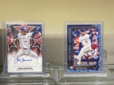 2025 Topps series 1 Jose Berrios Auto 1/5 Blue Jays