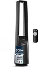 Pro Breeze 40" Bladeless Tower Fan - 60° Oscillation - 6 Fan Speeds - Remote