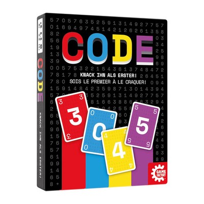 Game Factory CODE Kartenspiel Familienspiel Knack ihn als Erster ab 8 Jahre