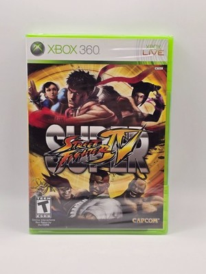 Super Street Fighter IV (Xbox 360, 2010) Brand New