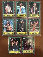 2025 Topps WWE x BAPE Roman Reigns Base Camo + 7 Additional Base Alexa Cody More