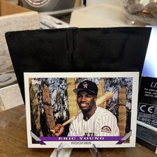 Eric Young 1993 Topps #551 Colorado Rockies Baseball Card