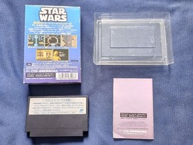Star Wars Victor Famicom Rare with Box Manual