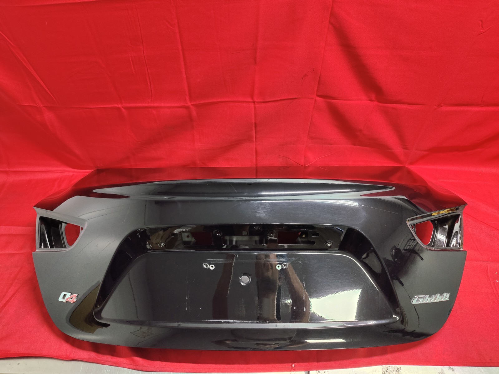 2014-2021 MASERATI GHIBLI REAR TRUNK LID HATCH BLACK
