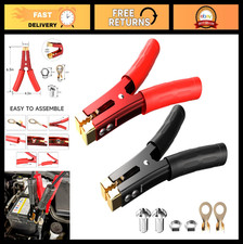 Heavy Duty Copper Crocodile Clamps 1000A - 2PCS Alligator Clips for Car Battery