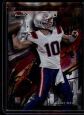 2024 Finest #62 Drake Maye RC New England Patriots Rookie