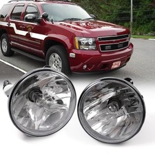 Front Bumper Fog Lights Compatible with 2007-2014 Fit Chevy Suburban 2007-2014