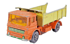 Vintage Matchbox King Size No K-4 Leyland Tipper Truck 1971 Die-cast Model Unbox