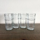 Anchor Hocking Annapolis Tall Ice Tea Glasses Highball Tumblers Set of 4 Vintage