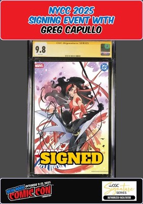 DEADPOOL/BATMAN #1 CGC SS NYCC PEACH MOMOKO VARIANT GREG CAPULLO SIGNED PRESALE