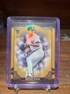 2022 Topps Triple Threads - Mariano Rivera #54 Gold /99