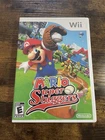 Mario Super Sluggers Nintendo Wii, Case/box & Manual Only (No Game)