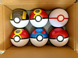 Pokemon TCG Empty Poke Ball Tin Lot 6 Ultra Premier Repeat Great NO PACKS - #C
