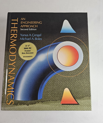 Thermodynamics An Engineering Approach 2nd Edition Cengel Boles Hardcover