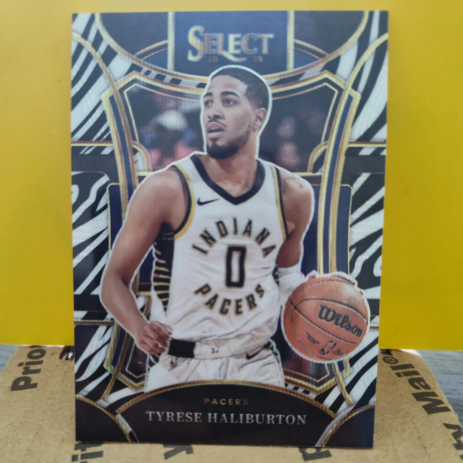 Tyrese Haliburton trading card